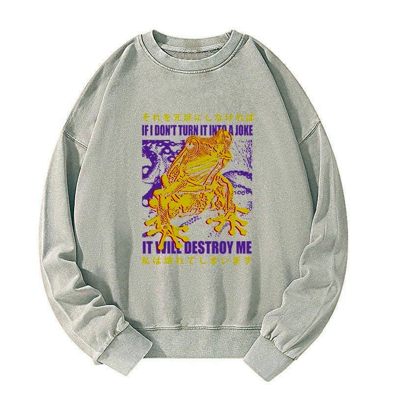 funny meme frog sweatshirt gift idea