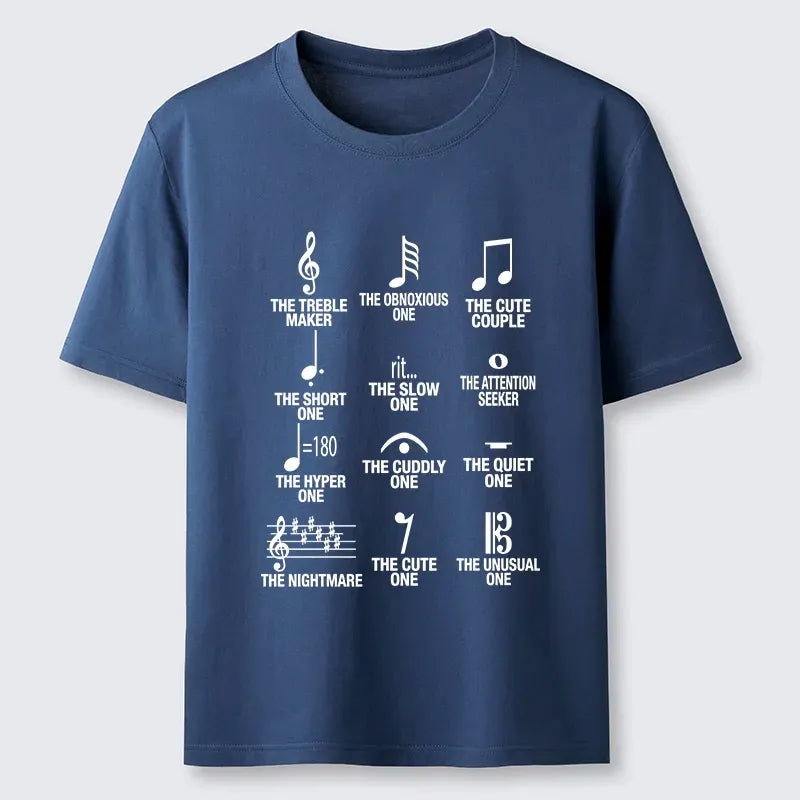 Kyoto-Lion Musician With Note Types Classic T-Shirt