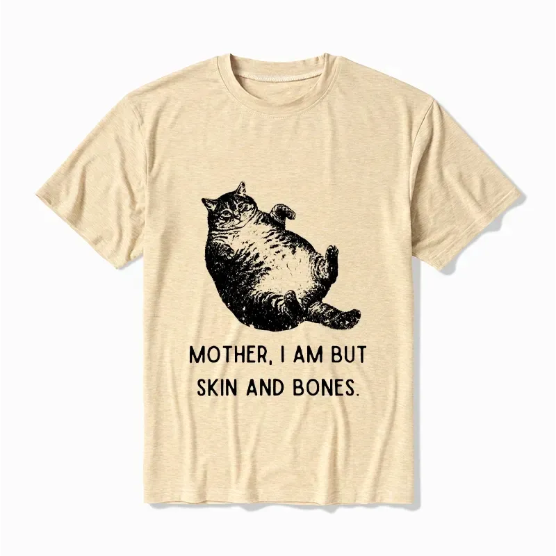 Japanese culture overweight cat t-shirt