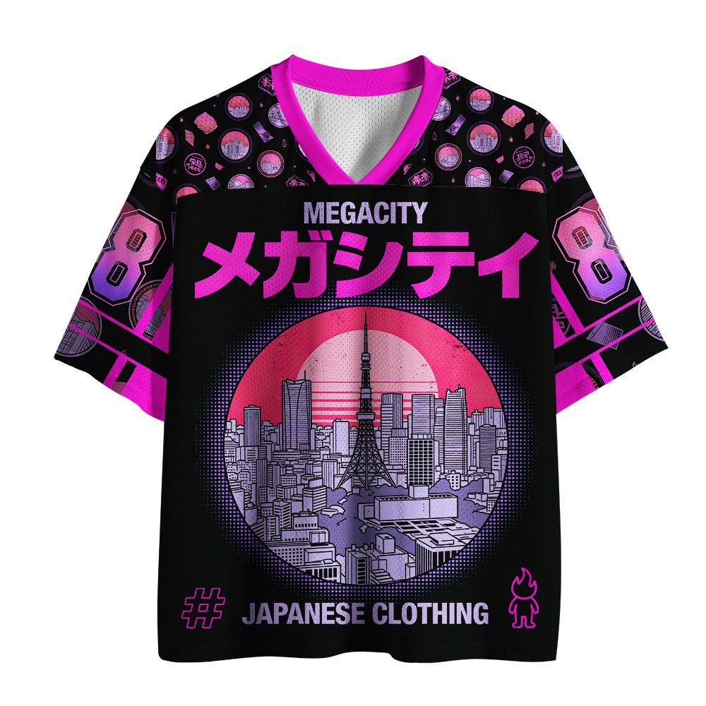 Japanese Tokyo Mesh Jersey for Daily Wear