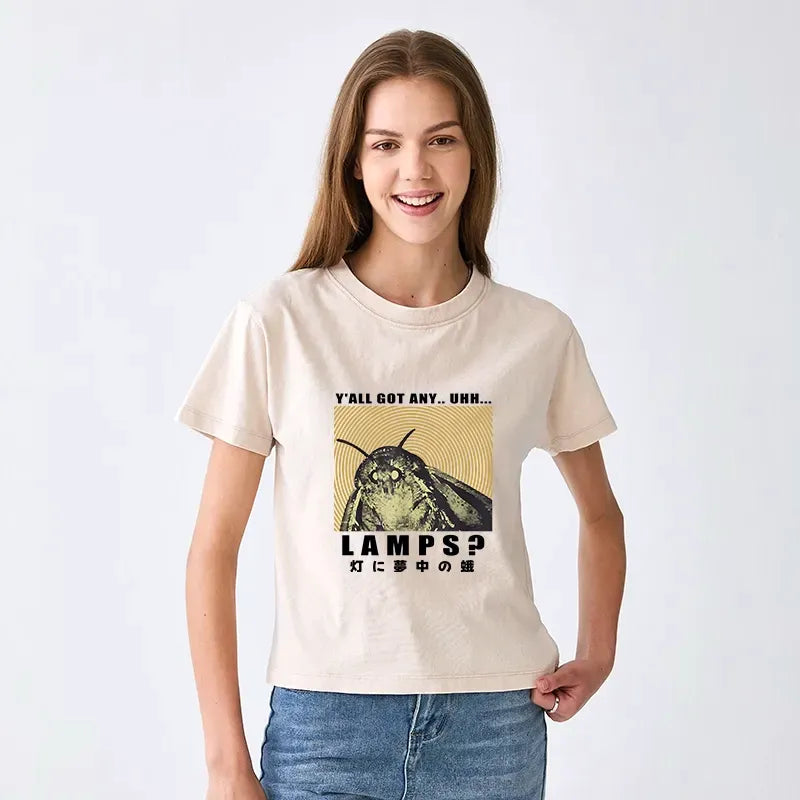 Kyoto Lion Moth Casual T-Shirt