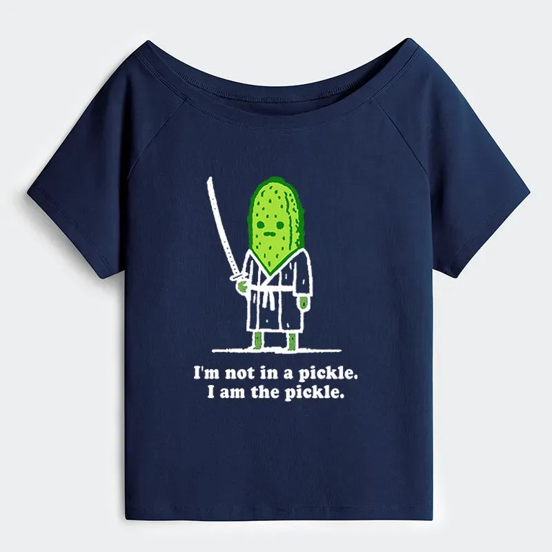 Off Shoulder Samurai T-Shirt Women