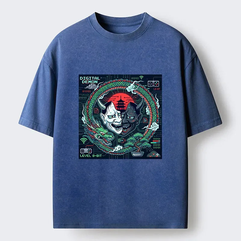 Limited Edition Japanese Oni Mask Hannya Shirt