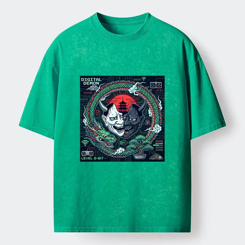 Limited Edition Japanese Oni Mask Hannya Shirt