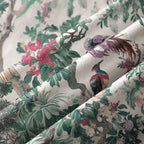 Kyoto-Lion Floral Fowl Play Aloha Hawaiian Shirt