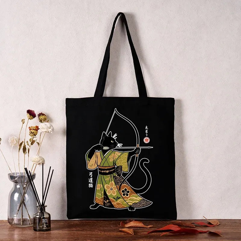 Affordable Japanese Cat Tote Bag