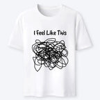 Funny Brain Feel Unisex Cotton Tee