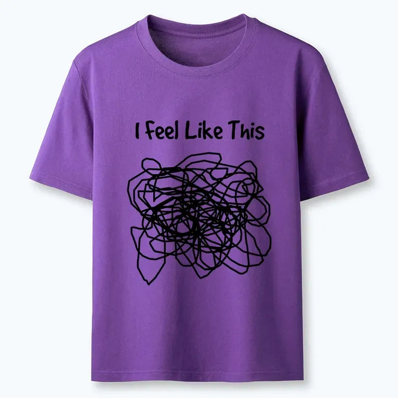 Kyoto-Lion This Is How My Brain Feels Classic T-Shirt
