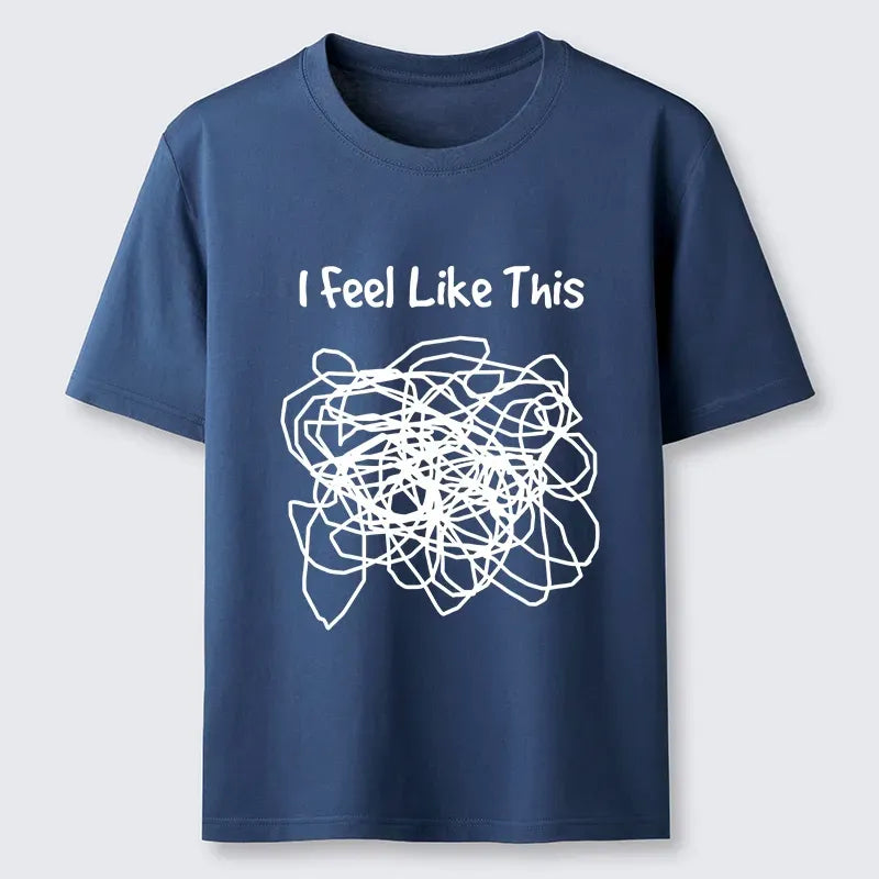 Kyoto-Lion This Is How My Brain Feels Classic T-Shirt