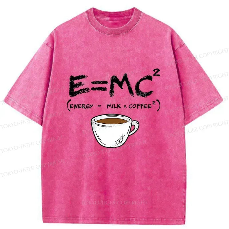 Funny Japanese Washed T-Shirt for Casual