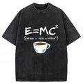 Funny Japanese Washed T-Shirt for Casual