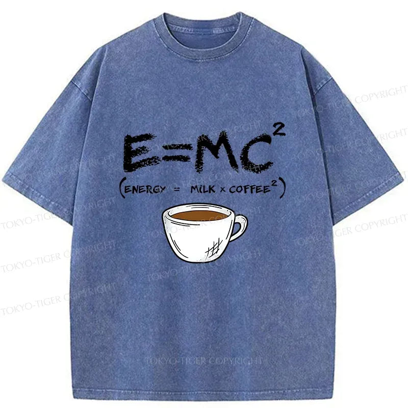 Japanese Streetwear Washed Cotton T-Shirt