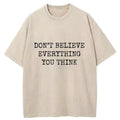 Kyoto-Lion Don't Be Anxious Washed T-Shirt