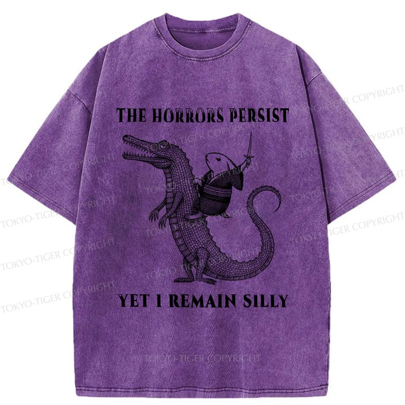 Japanese Vintage Washed T-Shirt for Men