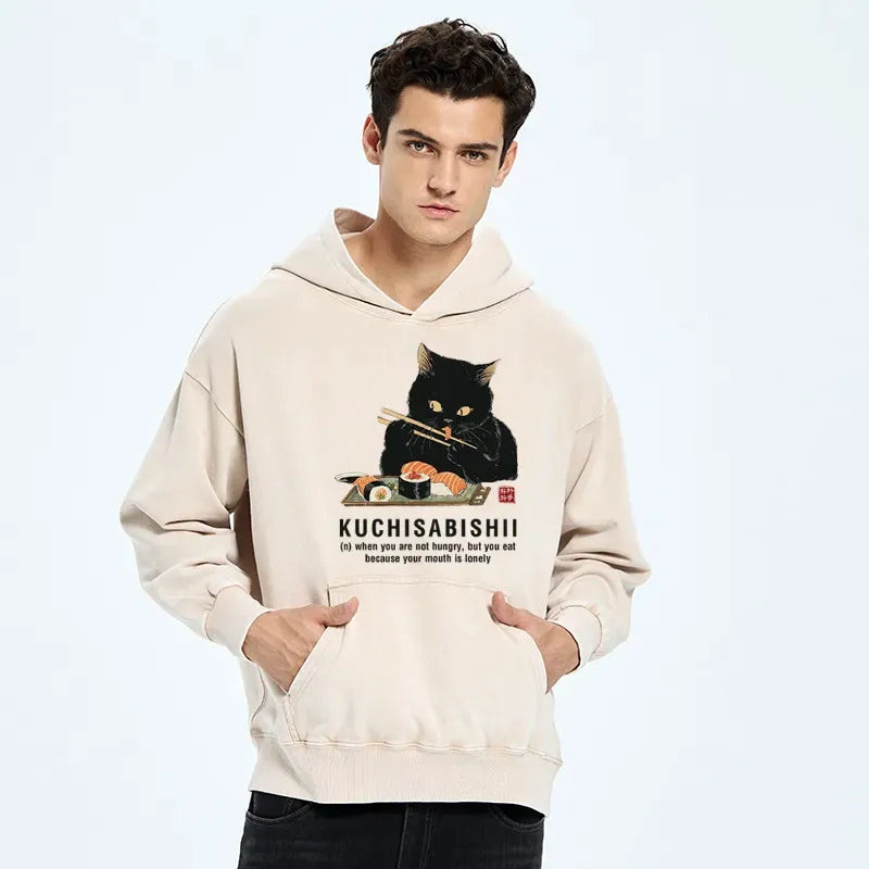 kyoto lion cat hoodie for daily wear