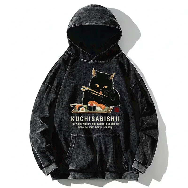 kyoto lion cat hoodie for daily wear