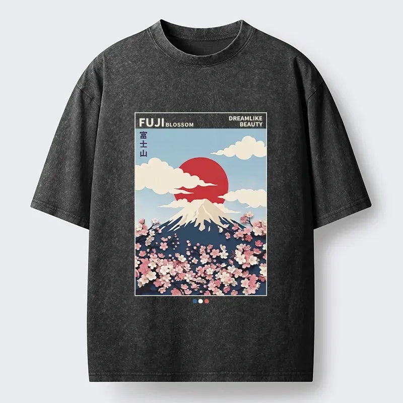 Premium Cotton Fuji T-Shirt for Daily Wear