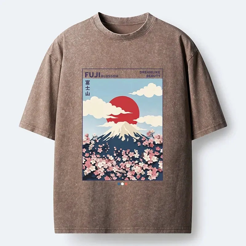Premium Cotton Fuji T-Shirt for Daily Wear