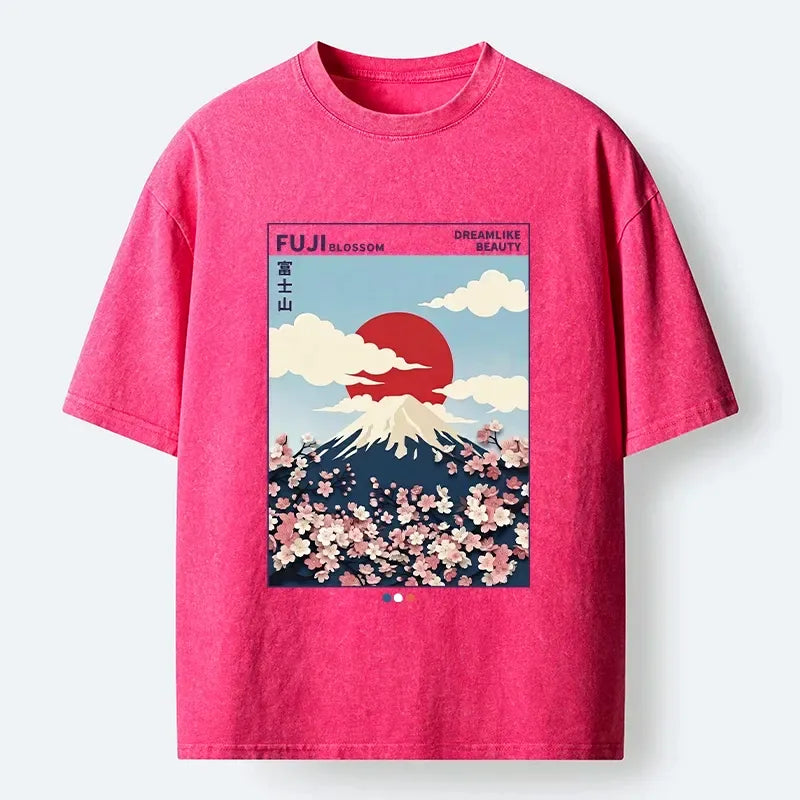 Ukiyo-e Art T-Shirt for Casual Streetwear