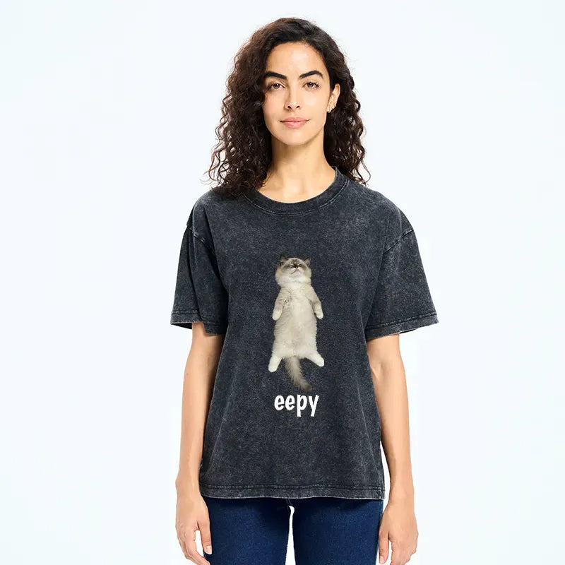 kyoto cat t-shirt for gift