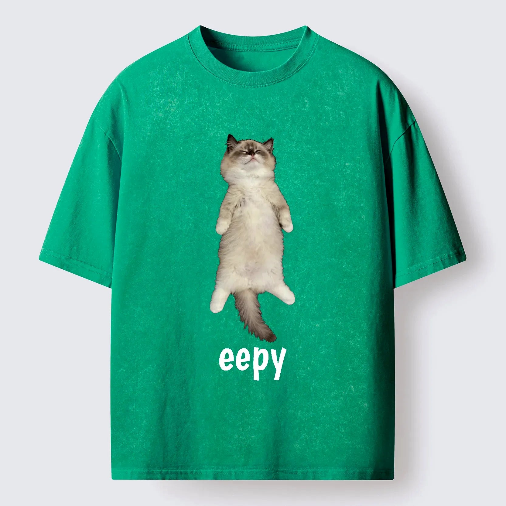 japanese vintage cat tee