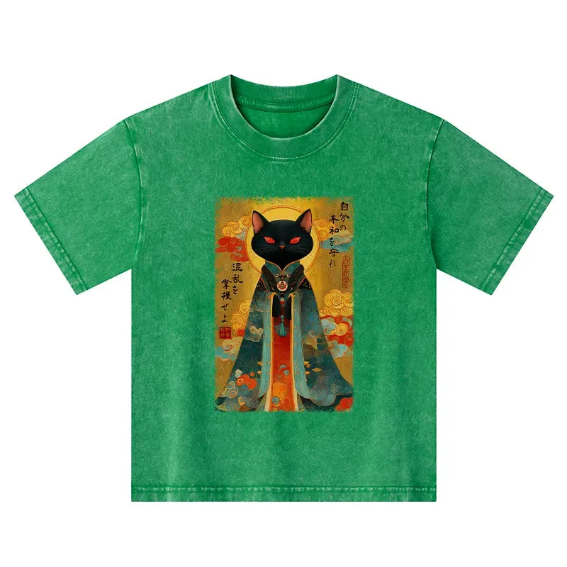 japanese style kids t-shirt for summer