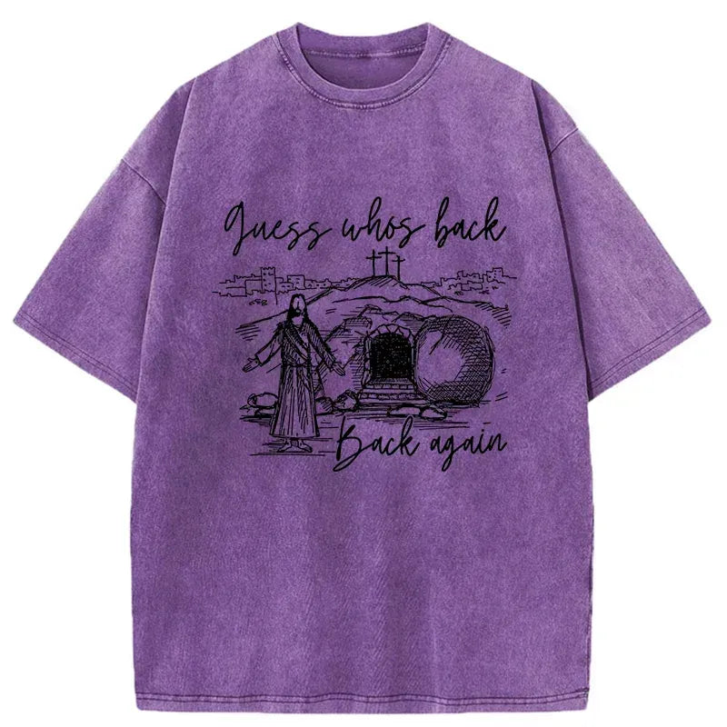 Funny Jesus Washed T-Shirt for Men