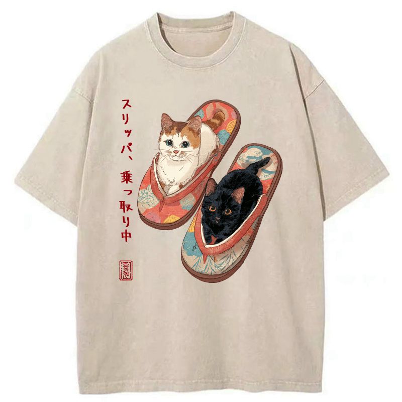 Japanese Cat T-Shirt on Sale