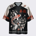 Vintage Sakura Koi Jersey for Streetwear
