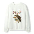 Japanese Hedgehog Sweatshirt for Holiday Gift