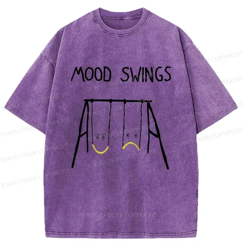 Kyoto-Lion Swing Changes Your Mood Washed T-Shirt