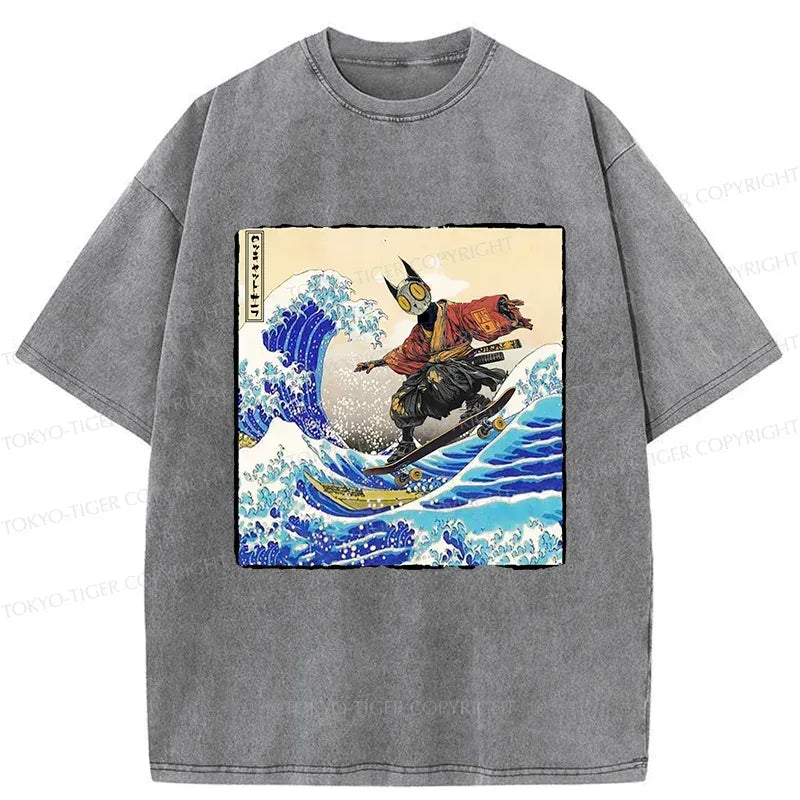 best seller unisex japanese cat t-shirt