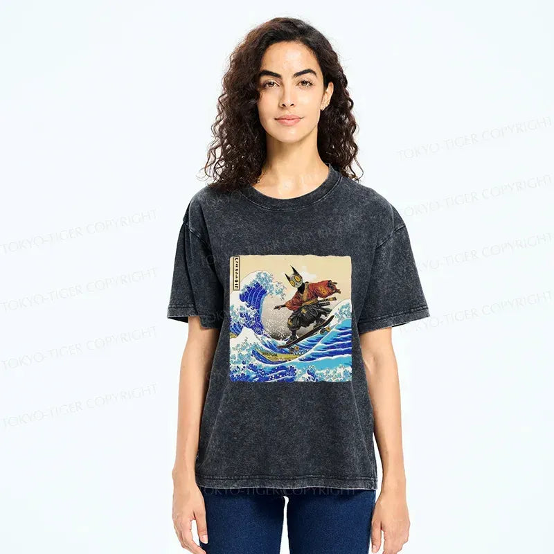 best seller unisex japanese cat t-shirt