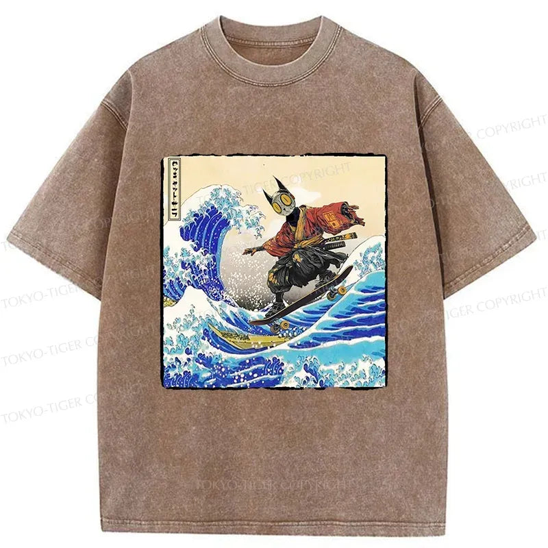best seller unisex japanese cat t-shirt