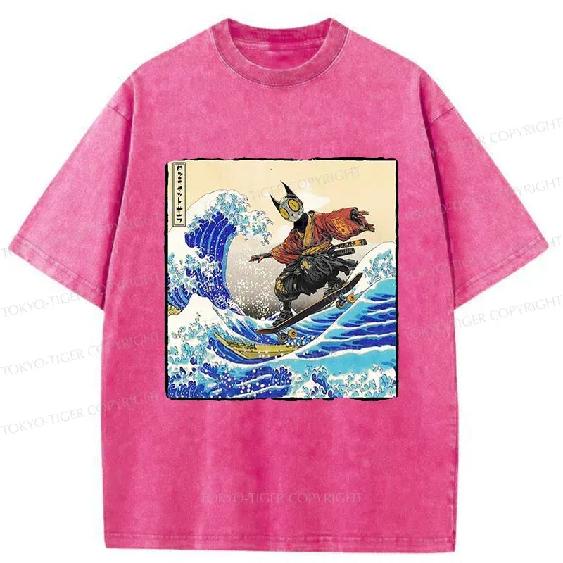 best seller unisex japanese cat t-shirt