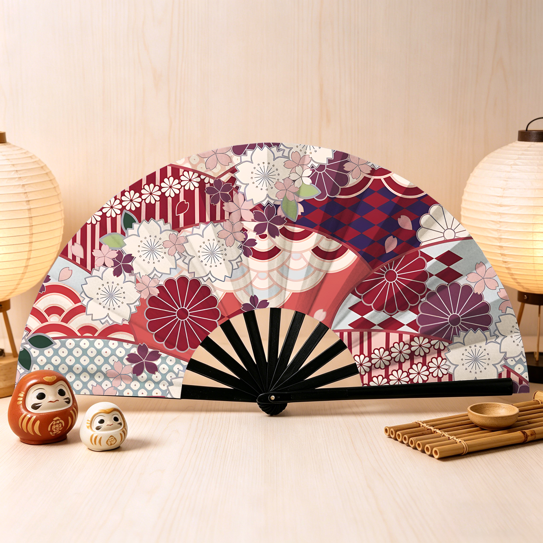foldable hand fan for festivals