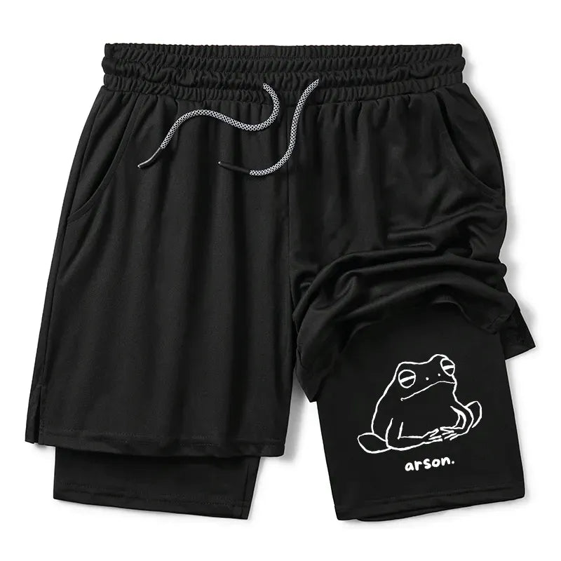 Unisex Frog Training Shorts for Vacation