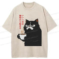 Washed unisex t-shirt for daily wear