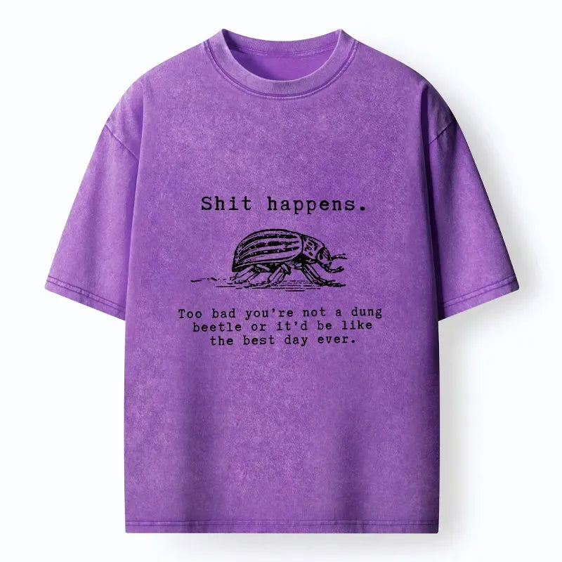 Kyoto-Lion Dung Beetle Funny Shirt on Sale