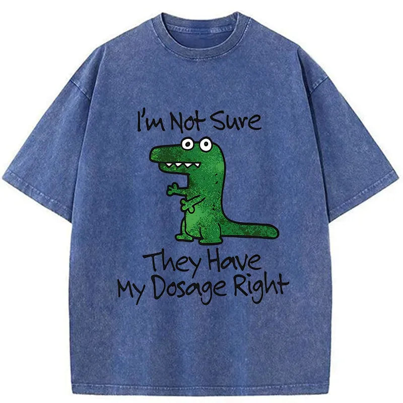japanese culture dinosaur tee for daily wear