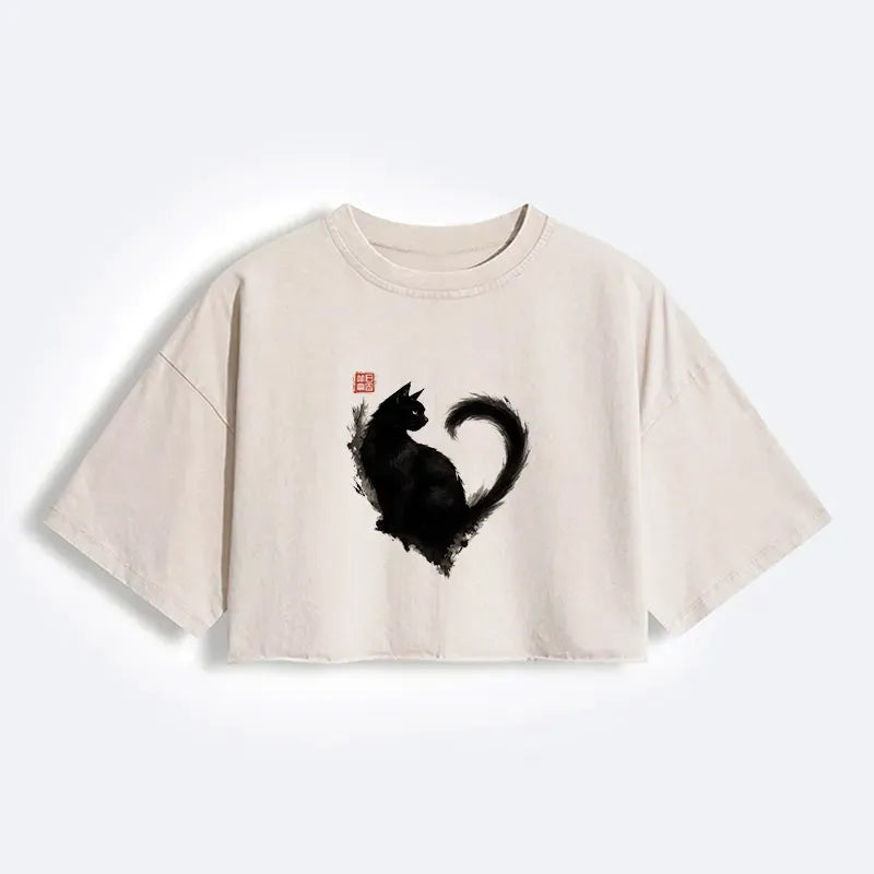 Funny cat shirt gift for her