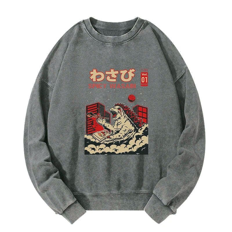Washed Unisex Sweatshirt with Free Shipping