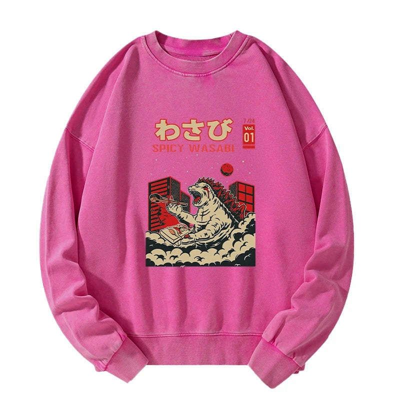 Washed Unisex Sweatshirt with Free Shipping