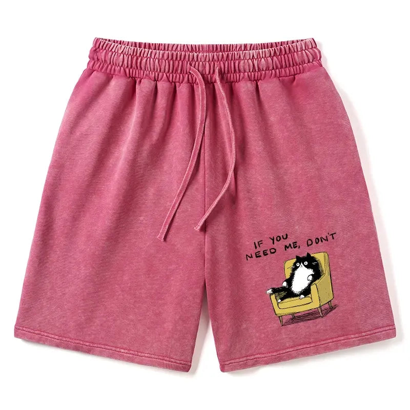 Comfortable Unisex Cat Shorts for Travel