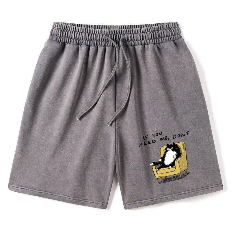 Comfortable Unisex Cat Shorts for Travel