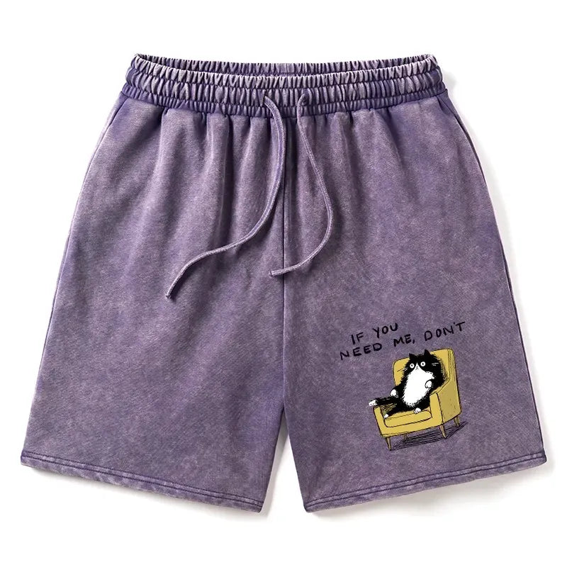 Comfortable Unisex Cat Shorts for Travel