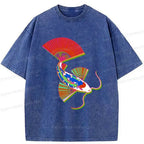 Japanese Traditional Fish T-Shirt with Free Shipping