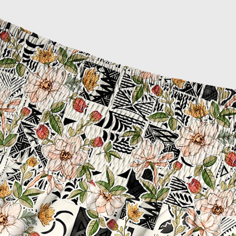 Tropical Floral Maxi Skirt Best Seller