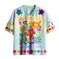 Garden Mesh Jersey for Summer Vacation