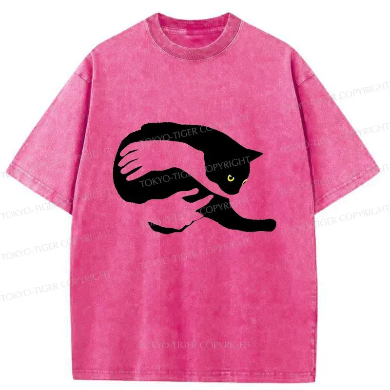 Ukiyo-e Cat T-Shirt with Free Shipping